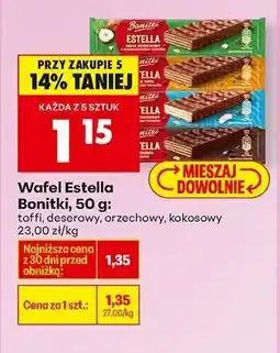 Biedronka Wafel Estella Bonitki, 50 g oferta