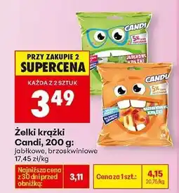 Biedronka Żelki krążki Candi, 200 g oferta