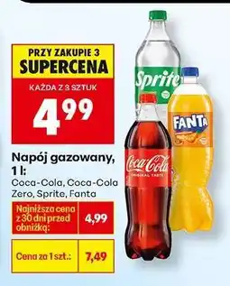 Biedronka Napój gazowany, 1 l oferta