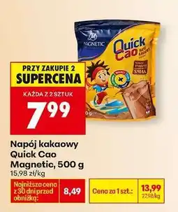 Biedronka Napój kakaowy Quick Cao Magnetic 500 g oferta