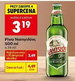 Biedronka Piwo Namysłów, 500 ml oferta