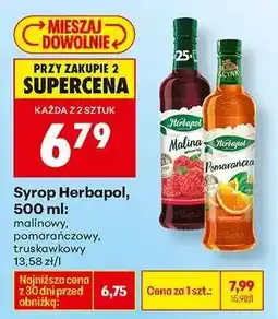 Biedronka Syrop Herbapol, 500 ml oferta