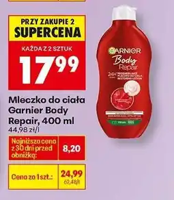 Biedronka Mleczko do ciała Garnier Body Repair, 400 ml oferta