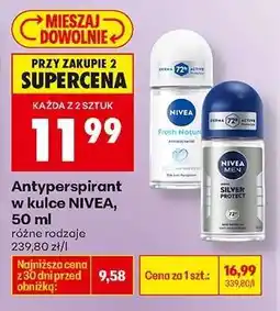 Biedronka Antyperspirant w kulce NIVEA, 50 ml oferta