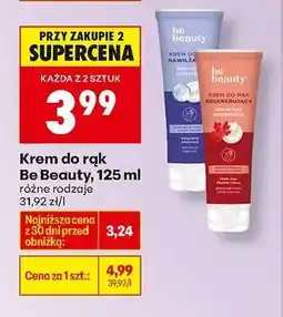 Biedronka Krem do rąk Be Beauty, 125 ml oferta