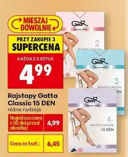 Biedronka Rajstopy Gatta Classic 15 DEN oferta