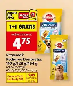 Biedronka Przysmak Pedigree Dentastix, 110 g/128 g/154 g oferta