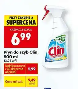 Biedronka Płyn do szyb Clin 500 ml oferta