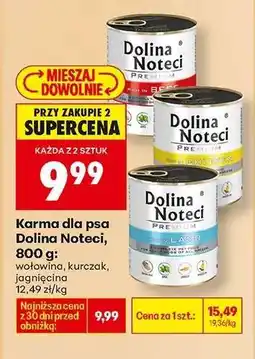 Biedronka Karma dla psa Dolina Noteci, 800 g oferta