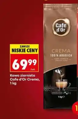 Biedronka Kawa ziarnista Cafe d'Or Crema, 1 kg oferta