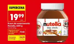 Biedronka Krem do smarowania Nutella , 600 g oferta