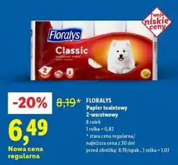 Lidl FLORALYS Papier toaletowy 2-warstwowy oferta