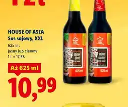 Lidl HOUSE OF ASIA Sos sojowy XXL oferta
