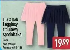 ALDI LILY & DAN Legginsy z tiulową spódniczką oferta