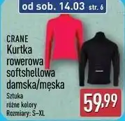 ALDI CRANE Kurtka rowerowa softshellowa damska/męska oferta