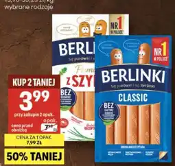 Delikatesy Centrum Parówki Berlinki Morliny oferta