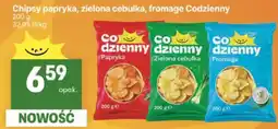 Delikatesy Centrum Chipsy papryka, zielona cebulka, fromage Codzienny oferta