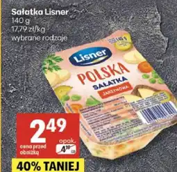Delikatesy Centrum Sałatka Lisner (wybrane rodzaje) oferta