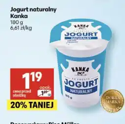Delikatesy Centrum Jogurt naturalny Kanka oferta