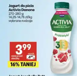 Delikatesy Centrum Jogurt do picia Activia Danone oferta