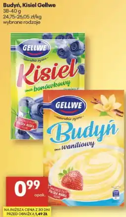 Delikatesy Centrum Budyń, Kisiel Gellwe oferta