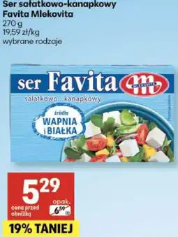 Delikatesy Centrum Ser sałatkowo-kanapkowy Favita Mlekovita oferta