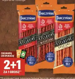 Delikatesy Centrum Kabanosy Exclusive Tarczyński oferta