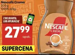 Delikatesy Centrum Kawa rozpuszczalna Nescafé Crema oferta