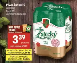 Delikatesy Centrum Piwo Žatecký oferta