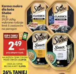 Delikatesy Centrum Karma mokra dla kota Sheba oferta