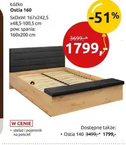 Black Red White łóżko Ostia oferta
