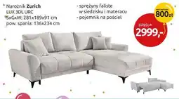 Black Red White narożnik Zurich oferta