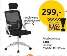Black Red White fotel obrotowy Born oferta