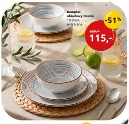 Black Red White komplet obiadowy Denim oferta