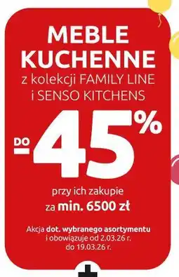 Black Red White Meble kuchenne z kolekcji Family Line i Senso Kitchens do -45% przy ich zakupie za min 6500 zł oferta