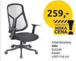 Black Red White fotel obrotowy Odo oferta
