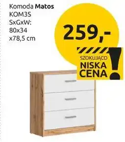Black Red White komoda Matos KOM3S oferta