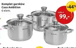 Black Red White komplet garnków Casa Ambition oferta