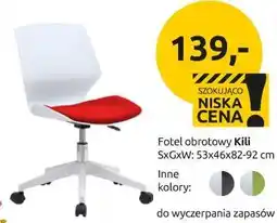Black Red White fotel obrotowy Kili oferta