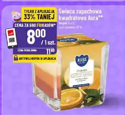 Polomarket Świeca zapachowa kwadratowa Aura oferta