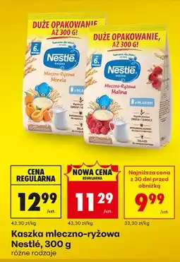 Biedronka Kaszka mleczno-ryżowa malina oferta