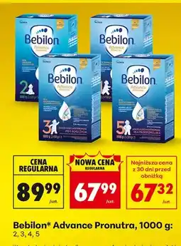 Biedronka Mleko Advance Pronutra 2, 3, 4, 5 oferta