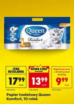 Biedronka Papier toaletowy Komfort 10 rolek oferta