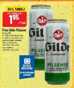 Polomarket Piwo Gilde Pilsener oferta