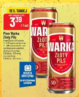 Polomarket Piwo Złoty Pils Grupa Żywiec oferta