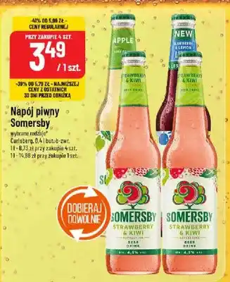 Napój piwny Somersby, wybrane rodzaje Carlsberg