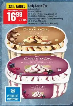 Polomarket Lody Carte D'or wybrane rodzaje oferta
