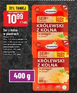 Polomarket Ser z kolna w plastrach oferta