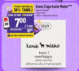 Polomarket Krem Ziaja kozie mleko oferta