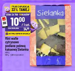 Polomarket Mini wafle cytrynowe podlane polewą kakaową oferta
